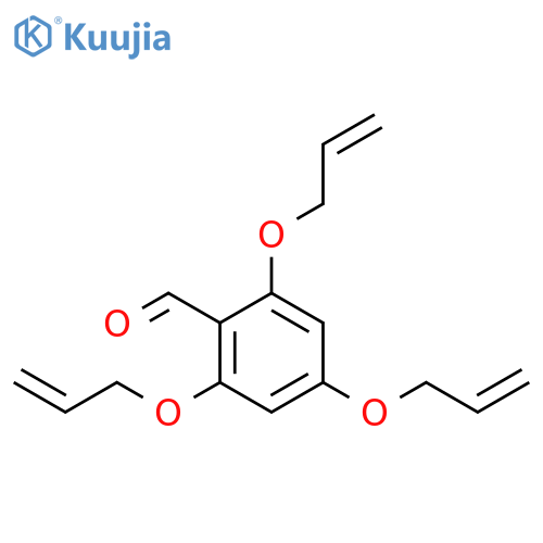 2,4,6-Tris(2-propen-1-yloxy)-benzaldehyde structure