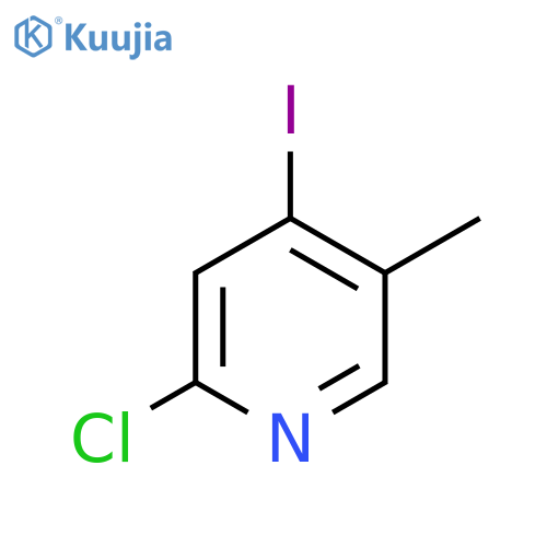 2-chloro-4-iodo-5-methyl-pyridine structure
