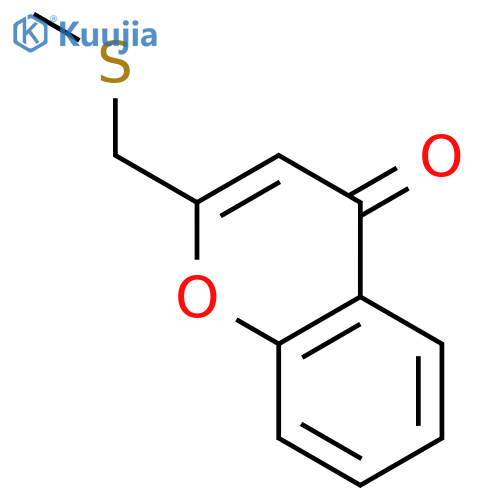 4H-1-Benzopyran-4-one, 2-[(methylthio)methyl]- structure