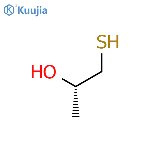 2-Propanol, 1-mercapto-, (S)- structure