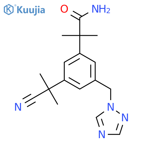 Anastrozole Monoamide structure