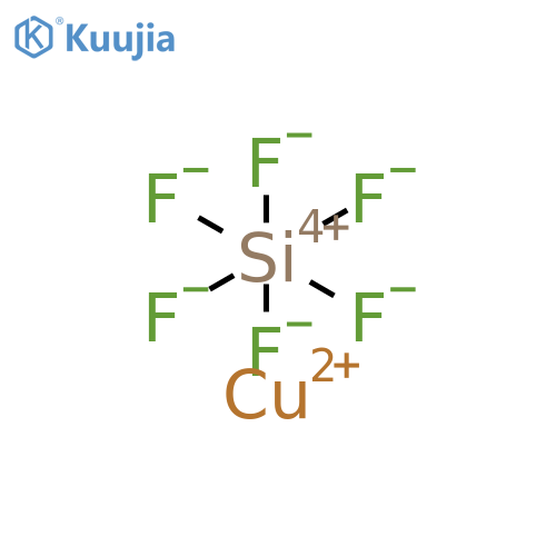 Cupric hexafluorosilicate structure