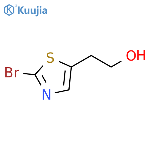 2-(2-bromo-1,3-thiazol-5-yl)ethan-1-ol structure