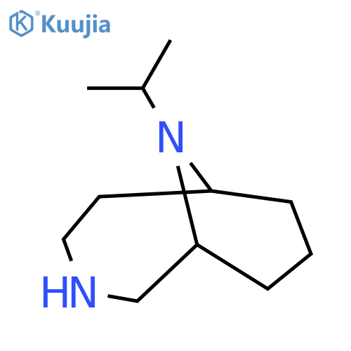 10-isopropyl-3,10-diazabicyclo[4.3.1]decane structure