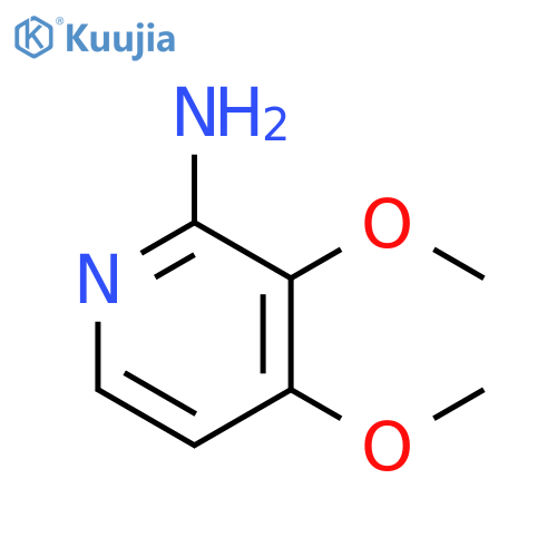 3,4-Dimethoxy-2-pyridinamine structure