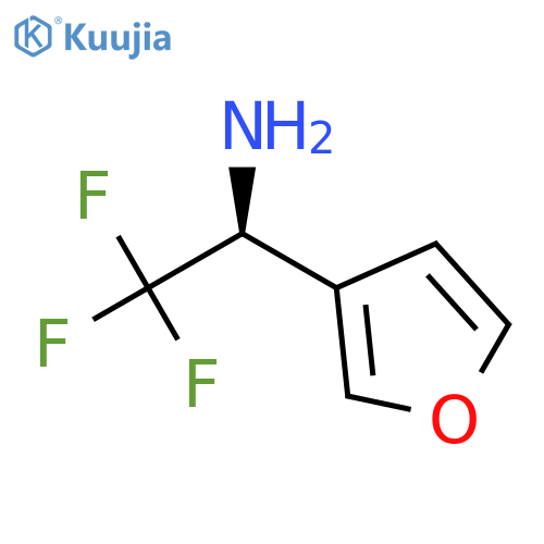 (1S)-2,2,2-TRIFLUORO-1-(3-FURYL)ETHYLAMINE structure