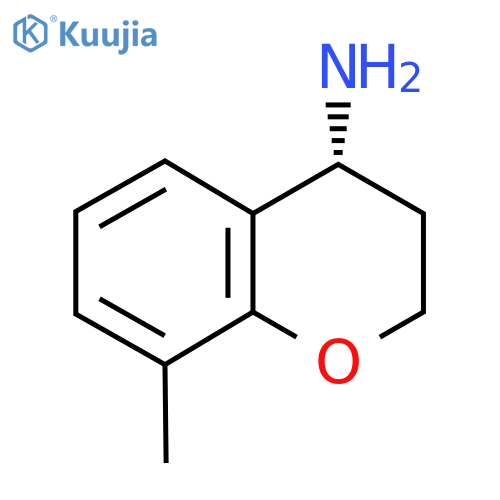 (4R)-8-methyl-3,4-dihydro-2H-1-benzopyran-4-amine structure