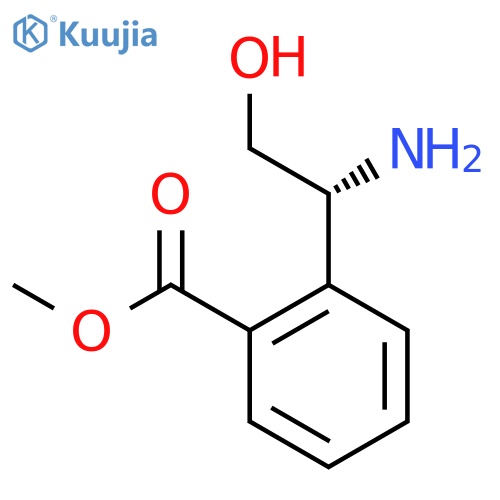 methyl 2-(1R)-1-amino-2-hydroxyethylbenzoate structure