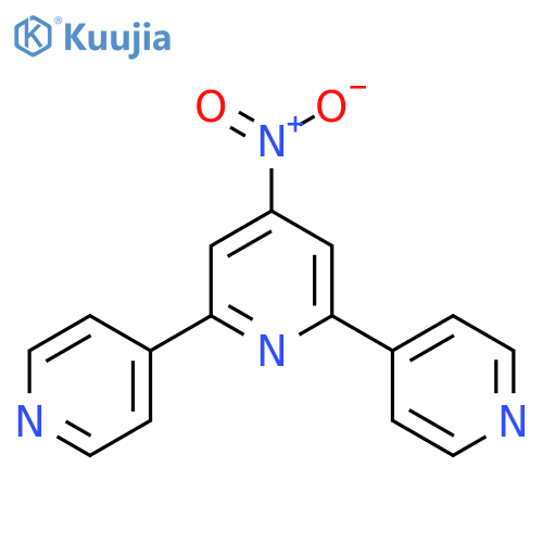 4-Nitro-2,6-di(pyridin-4-yl)pyridine structure