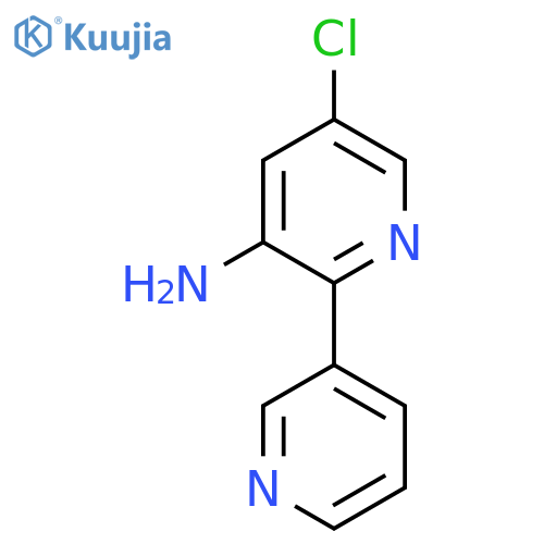 5-Chloro-2-pyridin-3-ylpyridin-3-amine structure