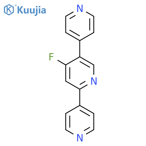 4-Fluoro-2,5-di(pyridin-4-yl)pyridine structure