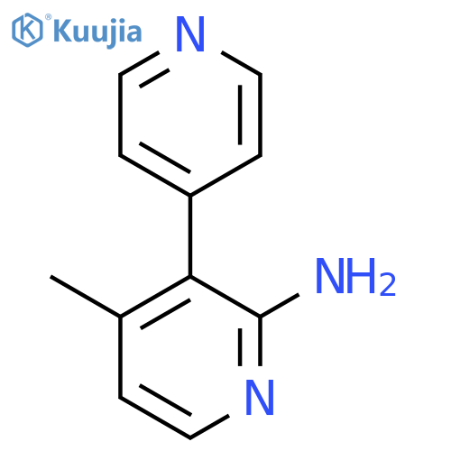 4-Methyl-3-(pyridin-4-yl)pyridin-2-amine structure