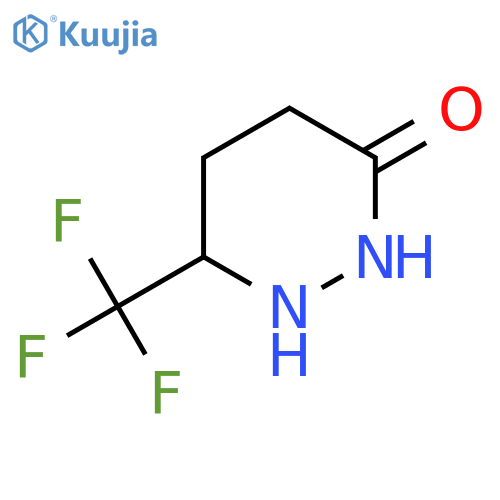 6-(Trifluoromethyl)tetrahydropyridazin-3(2H)-one structure