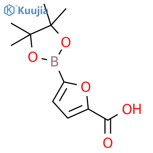 2-Carboxyfuran-5-boronic acid, pinacol ester structure