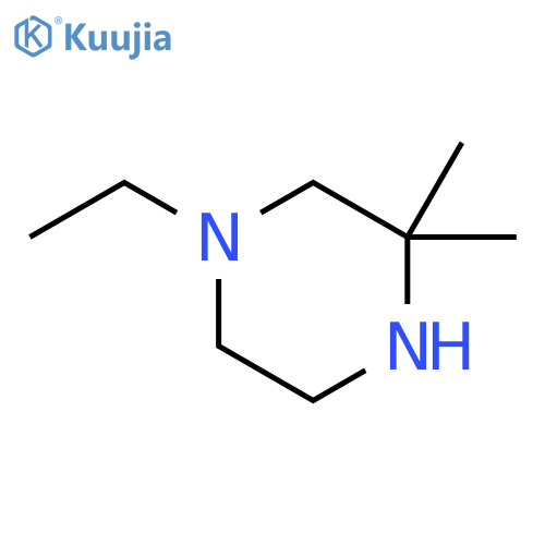 1-Ethyl-3,3-dimethylpiperazine structure