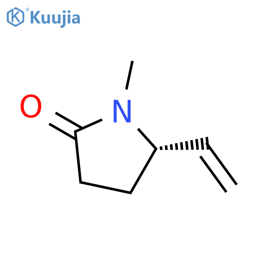 2-Pyrrolidinone,5-ethenyl-1-methyl-,(S)-(9CI) structure