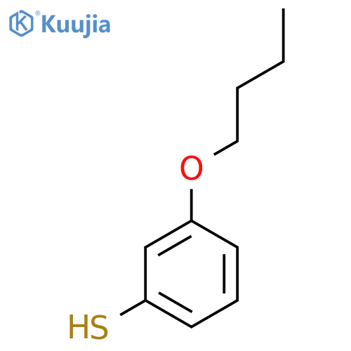 3-butoxybenzenethiol structure