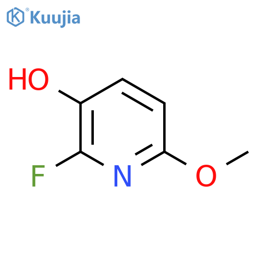 2-Fluoro-3-hydroxy-6-methoxypyridine structure