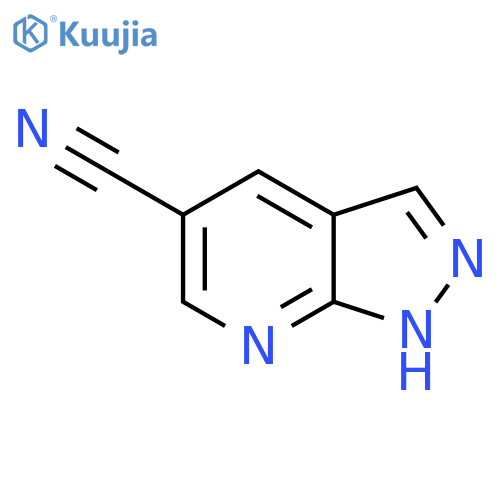 1H-Pyrazolo[3,4-b]pyridine-5-carbonitrile structure