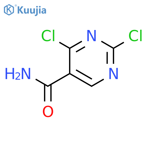 2,4-dichloropyrimidine-5-carboxamide structure