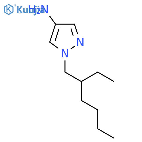 1-(2-Ethylhexyl)-1H-pyrazol-4-amine structure