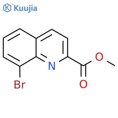 Methyl 8-bromoquinoline-2-carboxylate structure