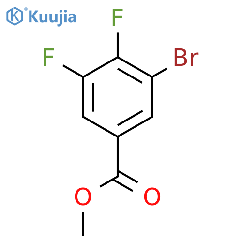 Methyl 3-bromo-4,5-difluorobenzoate structure