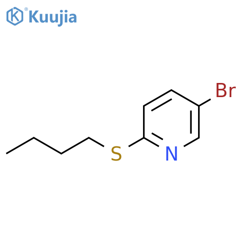 5-Bromo-2-(butylsulfanyl)pyridine structure
