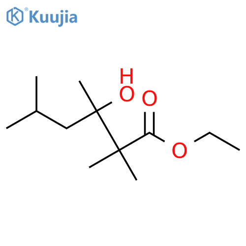3-Hydroxy-2,2,3,5-tetramethylhexanoic Acid Ethyl Ester structure