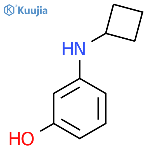 3-(Cyclobutylamino)phenol structure