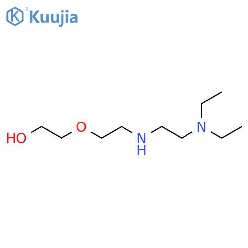 2-(2-{2-(diethylamino)ethylamino}ethoxy)ethan-1-ol structure