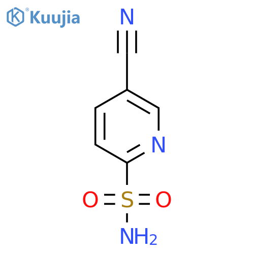 5-Cyanopyridine-2-sulfonamide structure