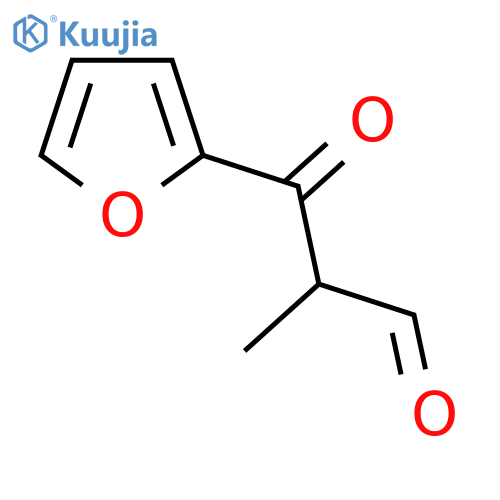 3-(Furan-2-yl)-2-methyl-3-oxopropanal structure