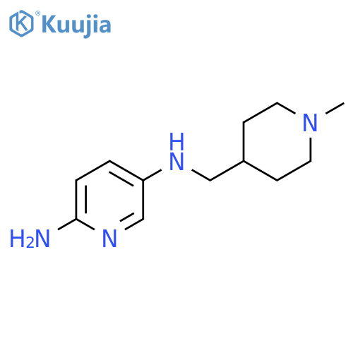 N5-(1-Methyl-piperidin-4-ylmethyl)-pyridine-2,5-diamine structure
