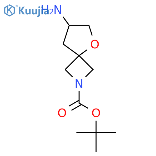 Tert-butyl 7-amino-5-oxa-2-azaspiro[3.4]octane-2-carboxylate structure