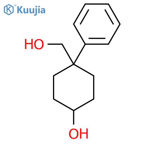 4-Hydroxymethyl-4-phenyl-cyclohexanol structure