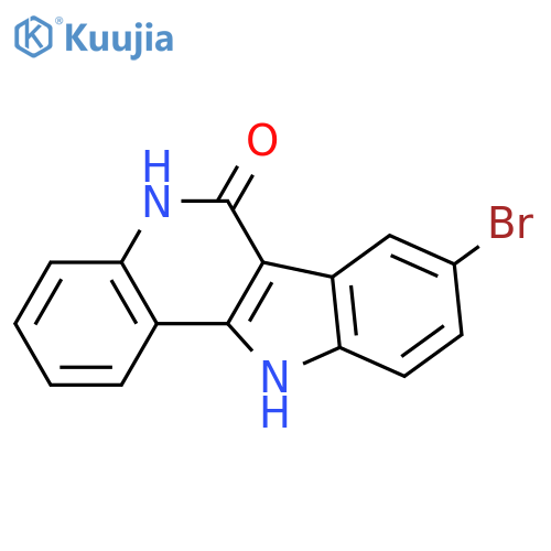 8-Bromo-5H-indolo[3,2-c]quinolin-6(11H)-one structure