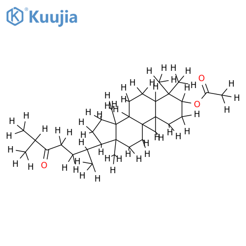 24-oxo-cycloartan-3beta-yl acetate structure