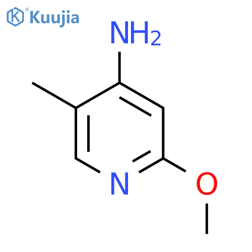 2-Methoxy-5-methylpyridin-4-amine structure