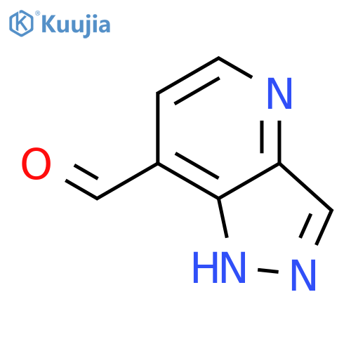 2H-pyrazolo[4,3-b]pyridine-7-carbaldehyde structure