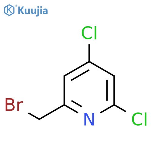 2-(Bromomethyl)-4,6-dichloropyridine structure