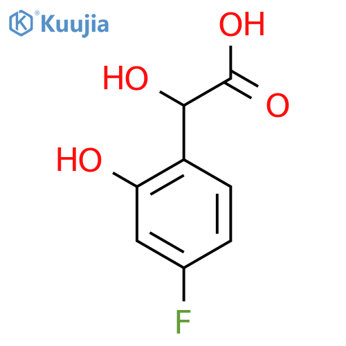 4-Fluoro-2-hydroxymandelic acid structure