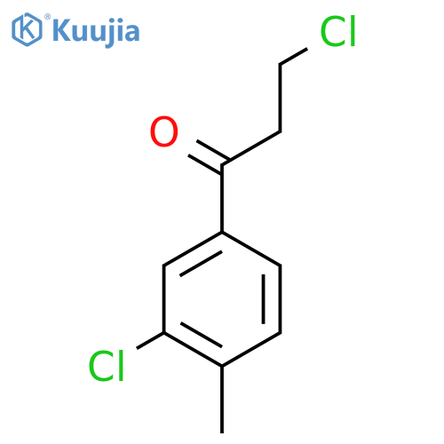 3,3'-Dichloro-4'-methylpropiophenone structure