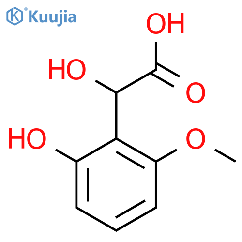 2-Hydroxy-6-methoxymandelic acid structure