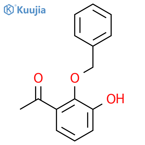 2'-Benzyloxy-3'-hydroxyacetophenone structure