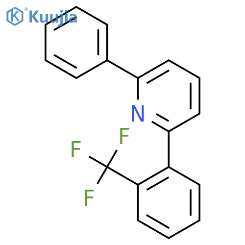 2-Phenyl-6-(2-(trifluoromethyl)phenyl)pyridine structure