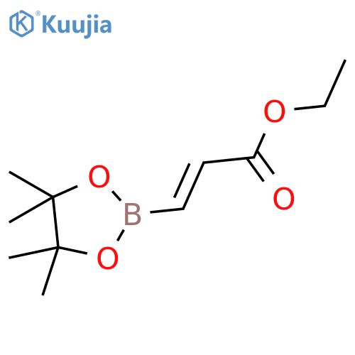 3-Ethoxy-3-oxo-1-propene-1-boronic Acid Pinacol Ester structure