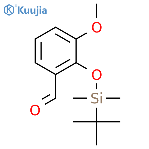 2-(1,1-Dimethylethyl)dimethylsilyloxy-3-methoxy-benzaldehyde structure