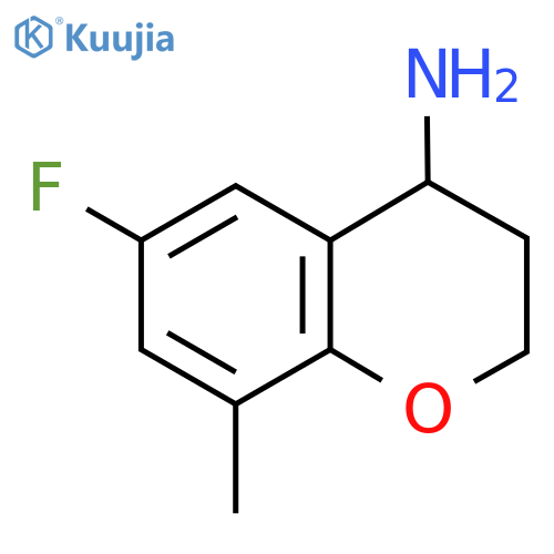 6-Fluoro-8-methylchroman-4-amine structure