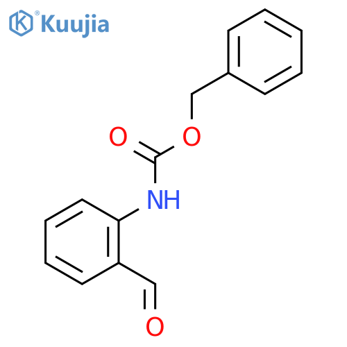 benzyl2-formylphenylcarbamate structure